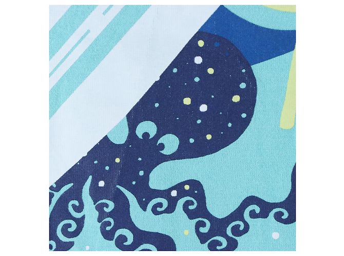 Hermès Maniche corte Blu - vista 4