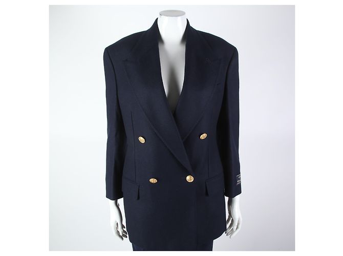 Gucci Abito in cashmere Blu - vista 5