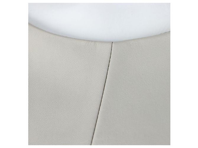 Hermès Malha com acabamentos em couro Marrom - vista 4