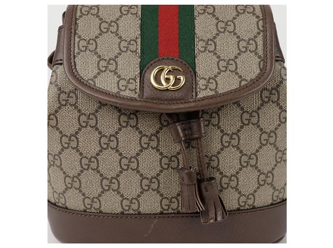 Gucci Ophidia Mini-Rucksack Braun - Ansicht 2
