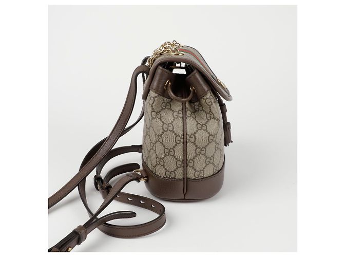 Gucci Ophidia Mini-Rucksack Braun - Ansicht 5