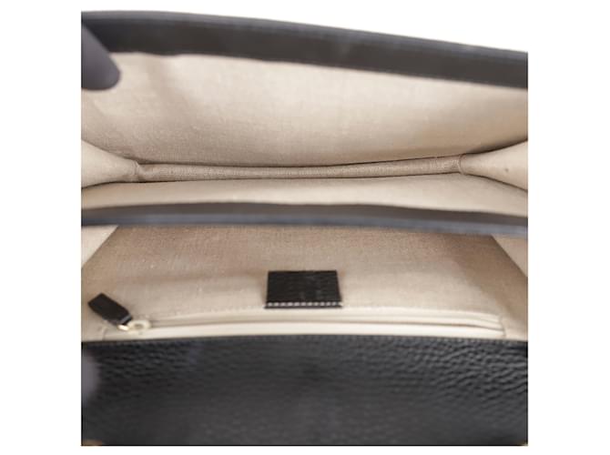 Gucci Borsa a tracolla media Interlocking Nero - vista 11