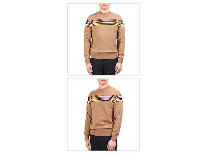 Dries Van Noten Merinowolle Strickware MATEO Orange - Ansicht 2