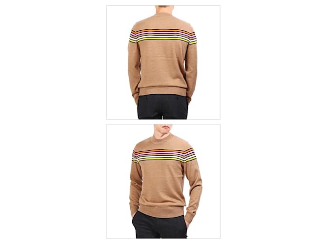 Dries Van Noten Merinowolle Strickware MATEO Orange - Ansicht 3