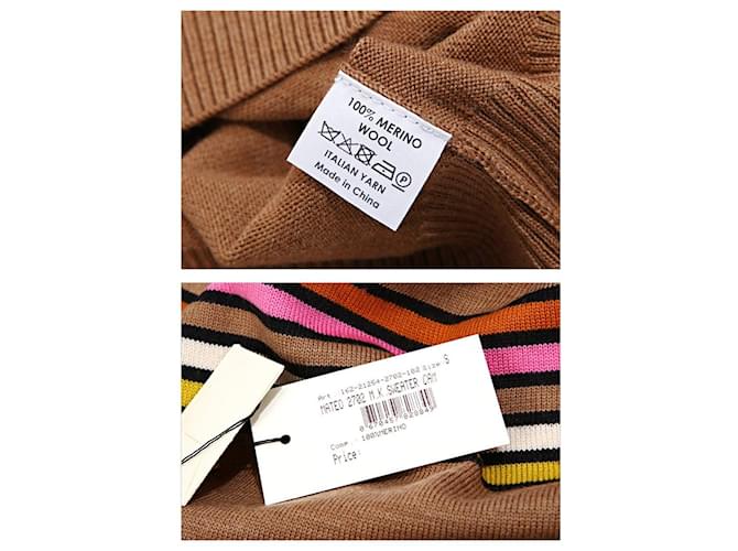 Dries Van Noten Merinowolle Strickware MATEO Orange - Ansicht 7
