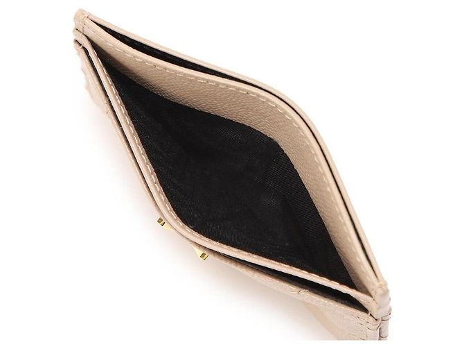 Saint Laurent Monogram Kartenetui Orange Stoff - Ansicht 5