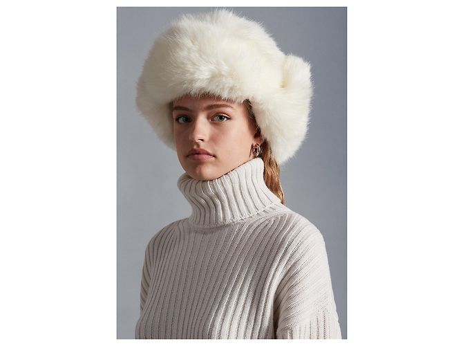 Moncler Jersey de cuello alto de lana Plata - vista 5