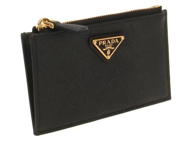 Prada Kartenetui aus Saffiano-Leder stamp: QHH - Ansicht 2
