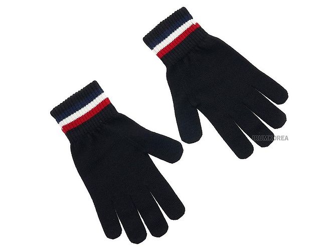 Moncler Schal schwarz aus Stoff - Ansicht 4