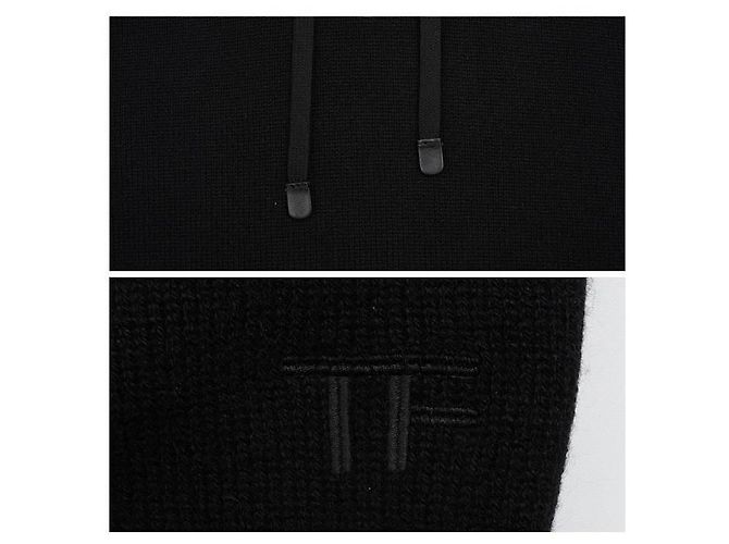 Tom Ford Pull en cachemire Noir - vue 8
