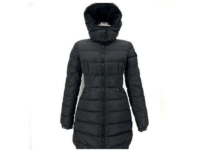 Moncler Abrigo largo de plumón Chalford Negro - vista 3