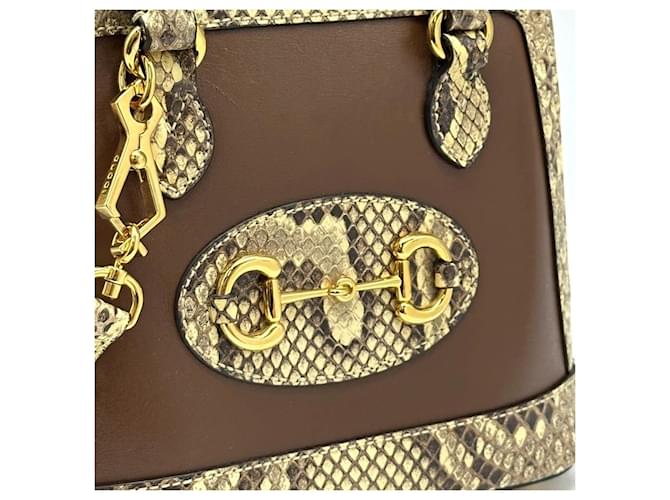 Gucci Python Top Handle Mini Multiple colors - view 5