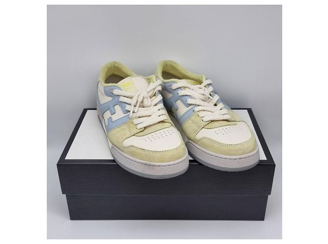 Fendi Sneakers basse in camoscio Match Multicolore - vista 10