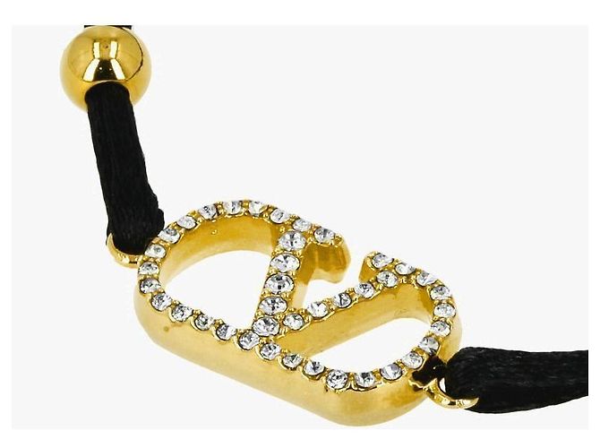 Valentino Bracciale Garavani Logo in cotone da donna RLV EDM Multicolore - vista 5