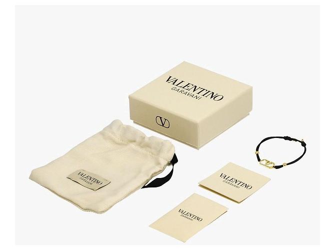Valentino Bracciale Garavani Logo in cotone da donna RLV EDM Multicolore - vista 7