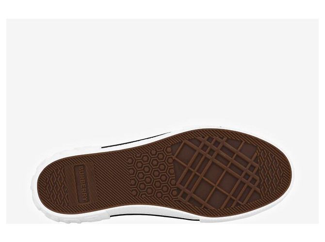 Burberry Check Cotton Men's Sneakers - view 7