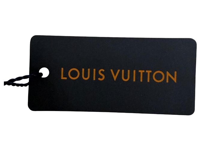 Stola Louis Vuitton in cashmere nero e pelliccia di volpe - vista 9