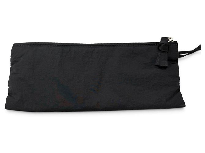 Borsa a tracolla Bottega Veneta Nylon Intrecciato Padded Tech Cassette Nero - vista 10
