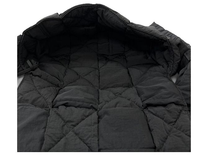 Borsa a tracolla Bottega Veneta Nylon Intrecciato Padded Tech Cassette Nero - vista 7