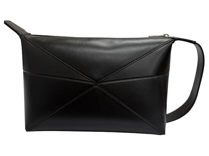Puzzle Clutch Loewe Nera Nero - vista 2