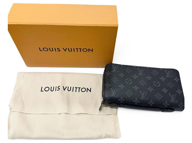 Louis Vuitton Monogram Eclipse Long Wallet Black - view 2