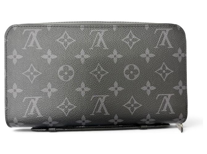 Louis Vuitton Monogram Eclipse Long Wallet Black - view 3