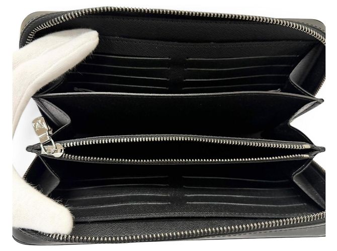 Louis Vuitton Monogram Eclipse Long Wallet Black - view 5