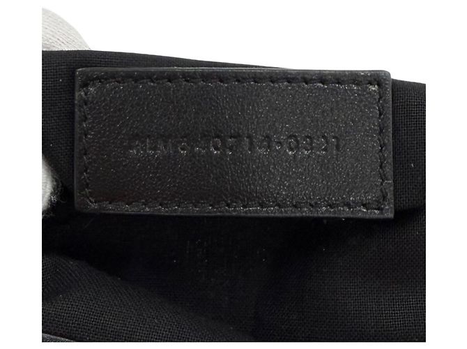 Borsa a tracolla Saint Laurent in pelle gialla Giallo - vista 12