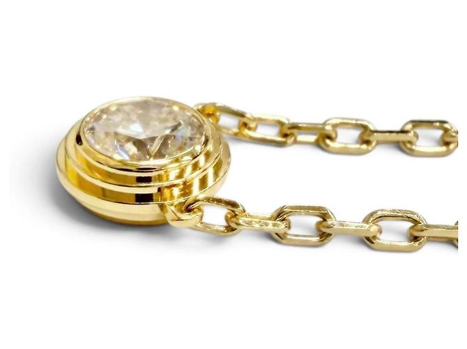 Collana Cartier 307GTC Damour LM in Oro Giallo 750 e Diamanti - vista 5