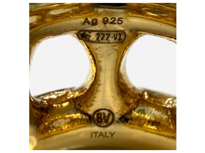 Orecchini Earcuff Bottega Veneta Oro D'oro - vista 6