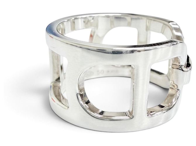Ring Hermès Anello HERMES Everchaine d'Ancre Argento - vista 4