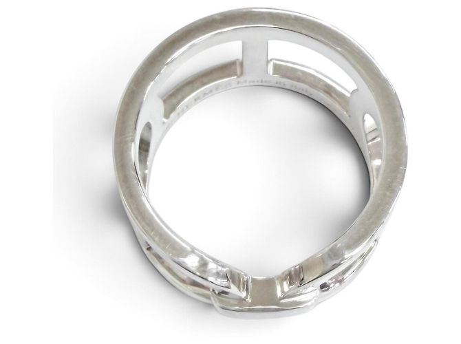 Ring Hermès Anello HERMES Everchaine d'Ancre Argento - vista 6