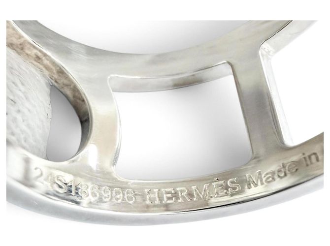 Ring Hermès Anello HERMES Everchaine d'Ancre Argento - vista 7