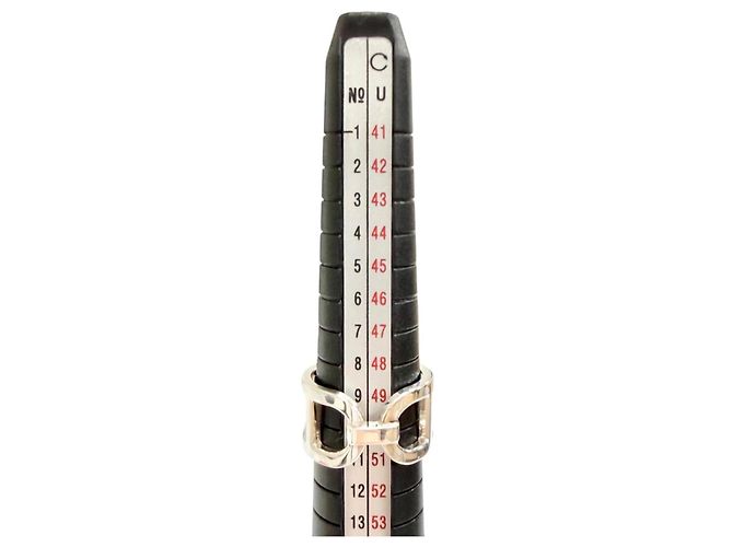 Ring Hermès Anello HERMES Everchaine d'Ancre Argento - vista 9