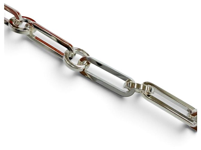 Hermès Bracciale Hermes Kelly Chaine Simple Tour Argento - vista 6