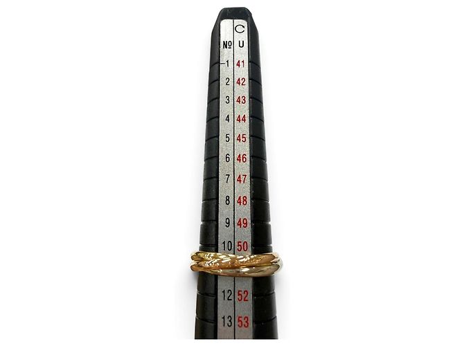 Cartier Trinity Small Band Ring Silber Golden - Ansicht 8