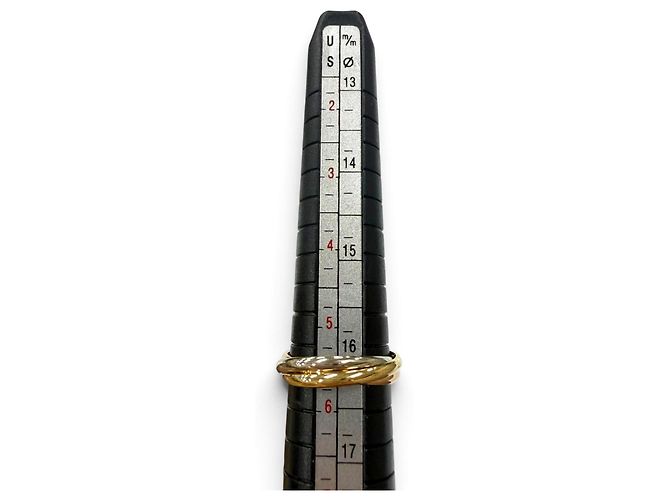 Cartier Trinity Small Band Ring Silber Golden - Ansicht 9