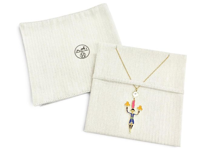 Hermès Hermes 2024 Boucles d'oreilles Artificier Fireworks Pendant Necklace Multicolore D'oro - vista 2