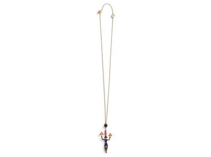 Hermès Hermes 2024 Boucles d'oreilles Artificier Fireworks Pendant Necklace Multicolore D'oro - vista 4