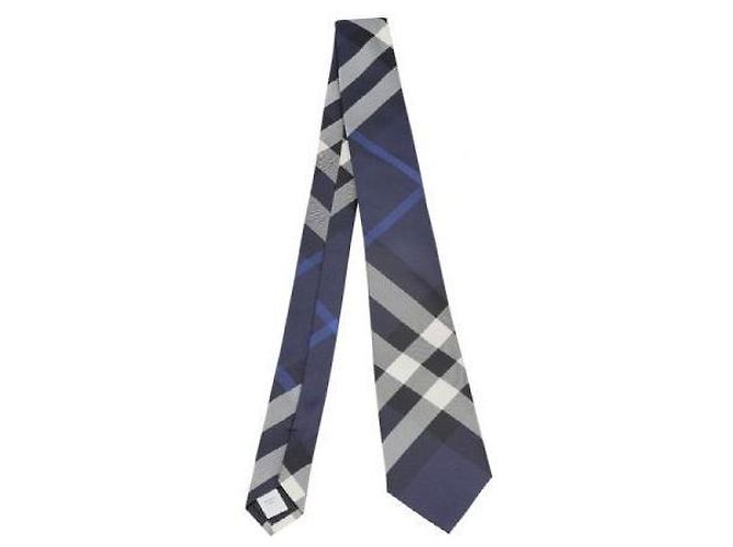 Burberry Cravatta in seta a quadri Classic Cut da uomo Multicolore - vista 3