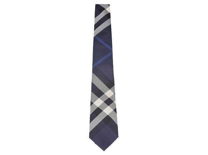 Burberry Cravatta in seta a quadri Classic Cut da uomo Multicolore - vista 5