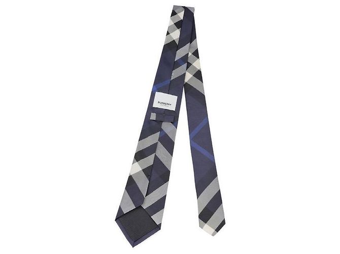 Burberry Cravatta in seta a quadri Classic Cut da uomo Multicolore - vista 6