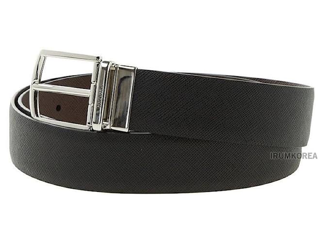 Prada Cuero Saffiano reversible Negro - vista 2