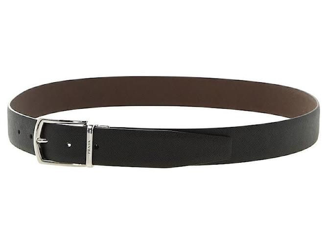 Prada Cuero Saffiano reversible Negro - vista 5