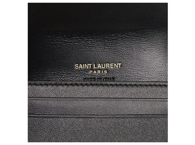 Saint Laurent Cartera Monogram para mujer Negro - vista 10