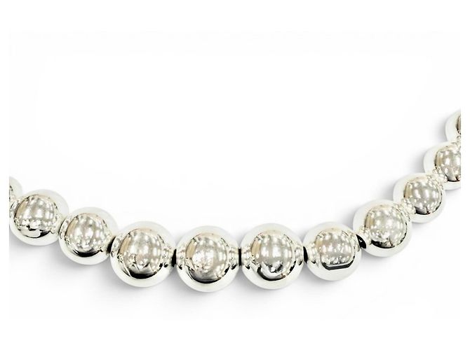 Tiffany & Co Collana Tiffany HardWear a sfere graduate Argento - vista 3