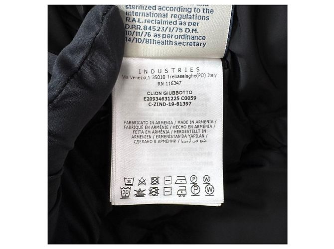 Moncler Clion Fox Fur Women's Down Jacket Black - view 12
