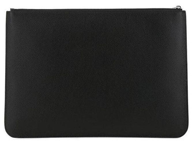 Clutch Balenciaga in pelle nera Nero - vista 4