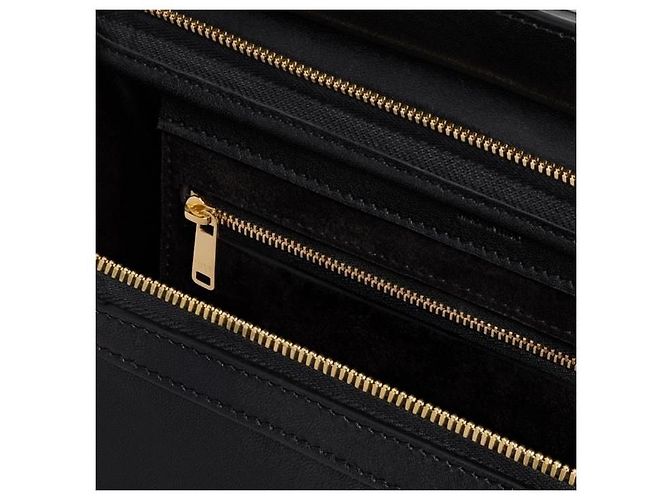 Céline Celine Small New Luggage Surplus Shiny Lambskin Nero - vista 14