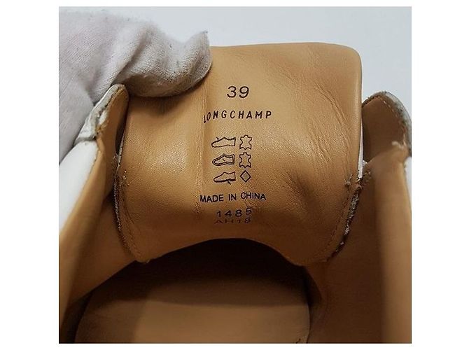 Longchamp Sneakers Bianche - vista 3